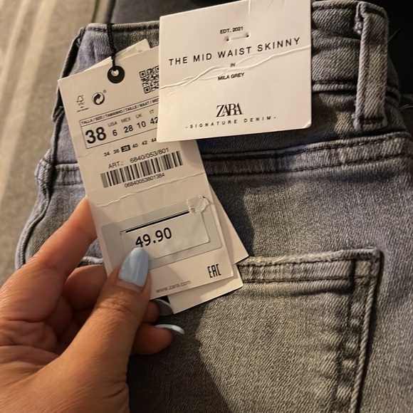 ZW THE MID WAIST SKINNY JEANS - Picture 10 of 10